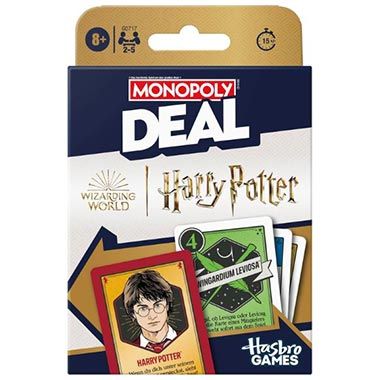 🃏 Monopoly Deal: Harry Potter Kartenspiel für 6,49€ (statt 12€)