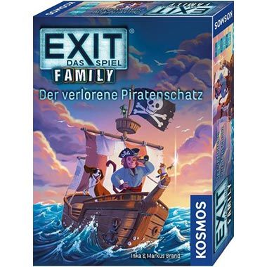 🦜 Kosmos EXIT: Der verlorene Piratenschatz, Escape Room Spiel für 10,40€ (statt 16€)
