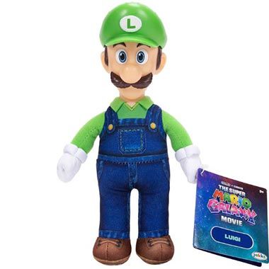 🍄 Super Mario Galaxy Luigi-Jumbo-Plüschfigur, 23cm für 8,54€ (statt 18€)