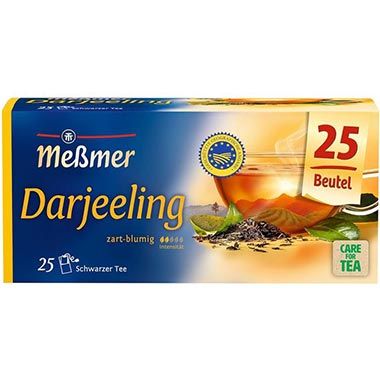 🍵 4 x 25er Pack Meßmer Darjeeling Teebeutel ab 5,62€ (statt 10€)