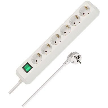 🔌 Brennenstuhl Eco-Line Steckdosenleiste, 6-Fach für 5,68€ (statt 11€)