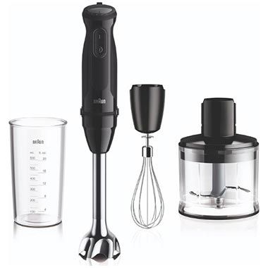 🍲 Braun MultiQuick 5 Stabmixer Set mit 21 Stufen für 59,90€ (statt 70€)
