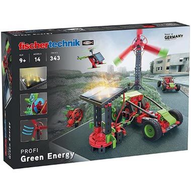🚜 fischertechnik Green Energy Baukasten, 14 Modelle für 76,49€ (statt 87€)