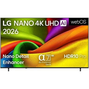 📺 LG 55NU8E0B3LA 55″ Nano 4K UHD TV für 360€ (statt 489€)