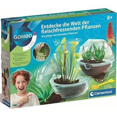 🌱 Galileo Lab Entdecke die Welt der fleischfressenden Pflanzen Set für 19,98€ (statt 29€)