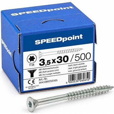 🪛 1.500x Spax Mehrzweckschraube 3,5 x 30mm für 14,97€ (statt 30€)