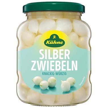 🧅 4x Kühne Silberzwiebeln, je 370ml ab 4,86€ (statt 7€)