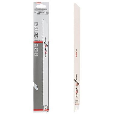 🪚 2er Pack Bosch Professional S 1222 VF Säbelsägeblatt für 3,20€ (statt 9€)