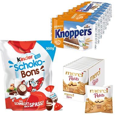 🍫 Amazon: 4 für 3 auf Snacks, Süßigkeiten, Drinks & mehr + 5% Extra möglich!