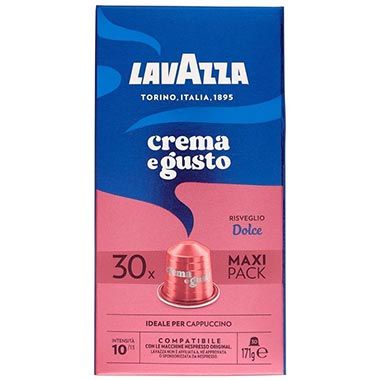 ☕ 30er Pack Lavazza Crema e Gusto Dolce Kaffeekapseln ab 7,69€ (statt 15€)