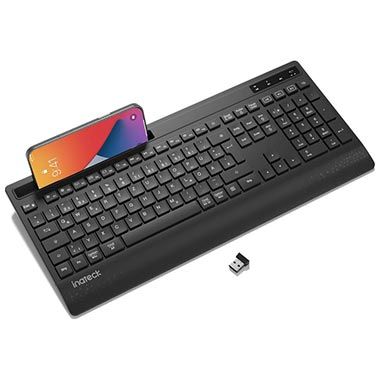 ⌨️ Inateck Ergonomische Wireless Tastatur mit Multimediatasten für 25€ (statt 50€)