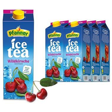 🥤 24 x 2 Liter Pfanner Eistee Wildkirsche ab 33,43€ (statt 45€) – Nur 1,39€ pro Packung!