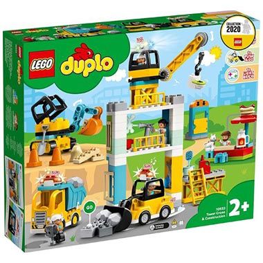 🏗️ LEGO 10933 DUPLO Town Große Baustelle mit Licht & Sound für 124,99€ (statt 199€)