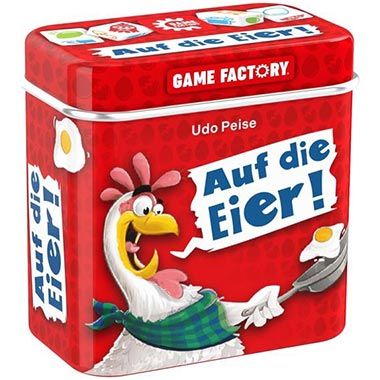 🎲 Game Factory Auf die Eier, das lustige Würfelspiel ab 4,55€ (statt 8€)