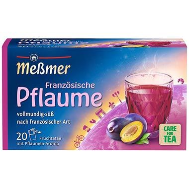 🍵 4 x 20er Pack Meßmer Ländertee Französische Pflaume Teebeutel ab 6€ (statt 10€)