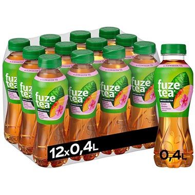 🍹 12er Pack Fuze Tea Schwarzer Tee Pfirsich Hibiskus ab 9,49€ (statt 15€) – 0,79€/Flasche