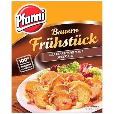2kg! 🥔 5er Pack Pfanni Bauernfrühstück mit Speck & Ei für 7,45€ (statt 14€)