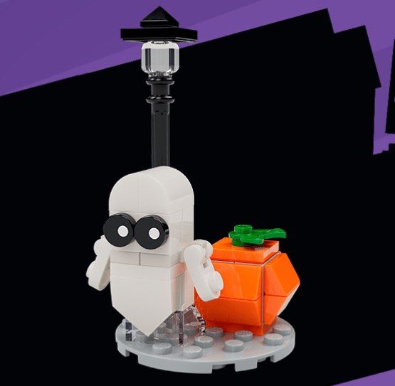 Erinnerung!👻 Gratis: LEGO Geist bei Bauaktion in LEGO Stores am 28.10. & 29.10.