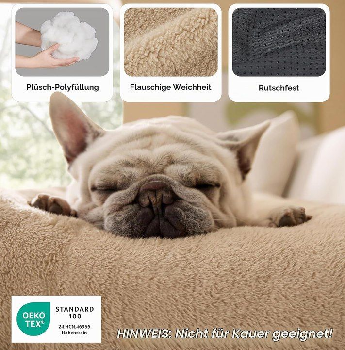 🐕 BEDSURE waschbares Hundebett (89 x 58 x 8cm) für 16,99€ (statt 29€)
