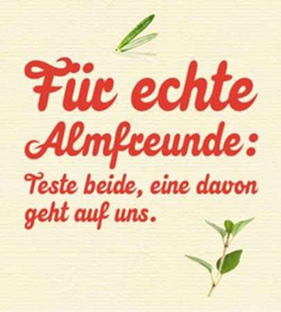 đ· Couponplatz: ALMSchorsch und ALMLiesel gratis ausprobieren - 2 fĂŒr 1 Aktion đ· Couponplatz: ALMSchorsch und ALMLiesel gratis ausprobieren 2 fĂŒr 1 Aktion