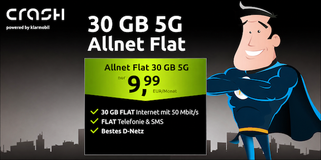 🔥 Telekom Allnet-Flat mit 30GB 5G für nur 9,99€ mtl. + 0€ AP 🔥 Telekom Allnet Flat mit 30GB 5G für nur 9,99€ mtl. + 0€ AP