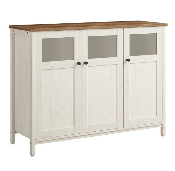 📚 VASAGLE Sideboard mit Glastüren & Stahlrahmen für 63,99€ (statt 85€)