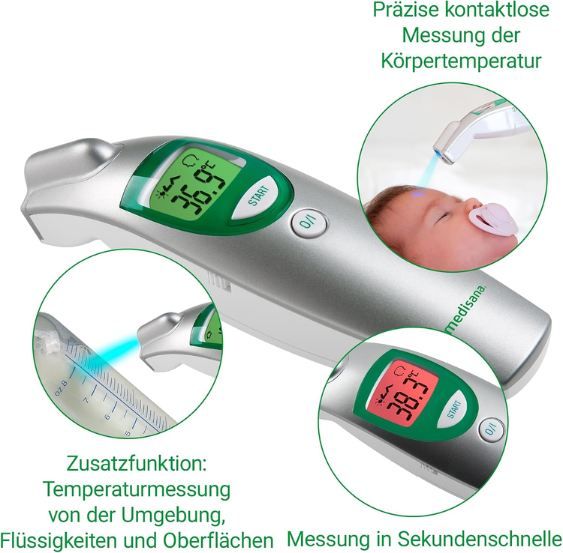 🌡️ medisana FTN Infrarot Thermometer für 5€ (statt 16€) 🌡️ medisana FTN Infrarot Thermometer für 5€ (statt 16€)