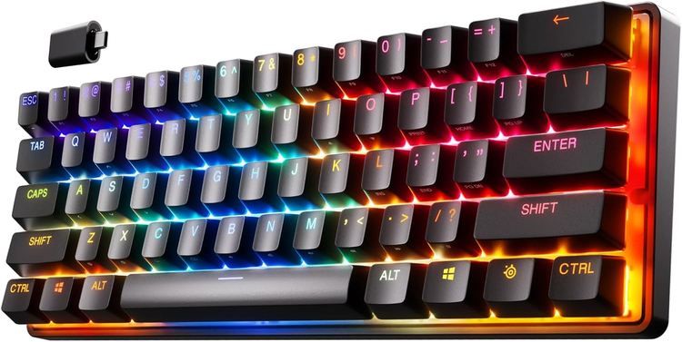 ⌨️ SteelSeries Apex Pro Mini HyperMagnetic Gaming Tastatur für 139,99€ (statt 222€)