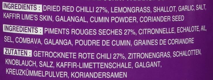 🍛 1kg Cock Panang Curry Paste ab 5,60€ (statt 9€)