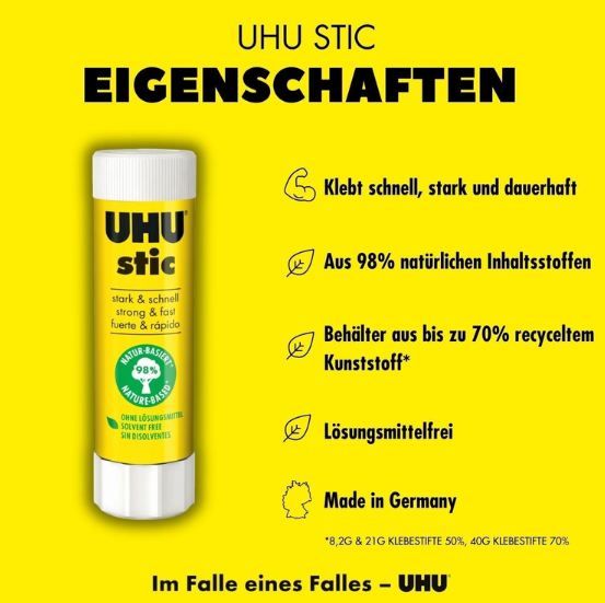 📦 12er Pack UHU stic Klebestifte für 12,57€ (statt 17€) 📦 12er Pack UHU stic Klebestifte für 12,57€ (statt 17€)