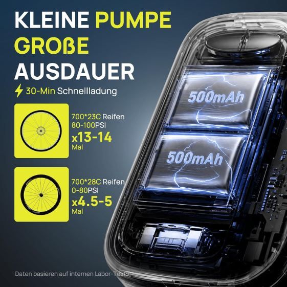 💨 Acecow Mini Elektrische Fahrradpumpe mit bis zu 8 Bar für 29,99€ (statt 60€) 💨 Acecow Mini Elektrische Fahrradpumpe mit bis zu 8 Bar für 29,99€ (statt 60€)