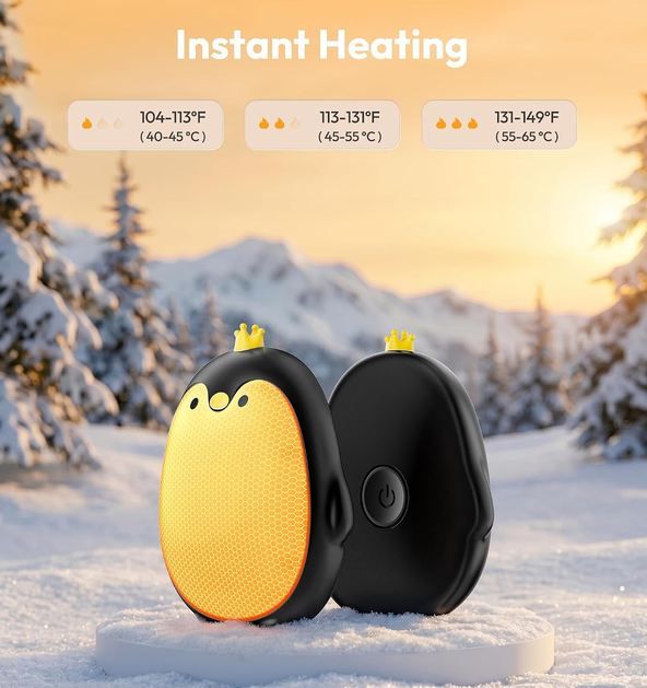 ♨️ 2er Pack Gaiatop Handwärmer mit 3 Heizmodi für 12,34€ (statt 17€) ♨️ 2er Pack Gaiatop Handwärmer mit 3 Heizmodi für 12,34€ (statt 17€)