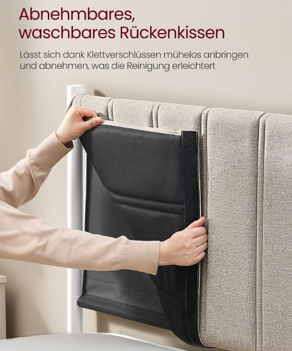 🛏️ Vasagle Doppelbettgestell, 90 x 200cm für 44,99€ (statt 60€)