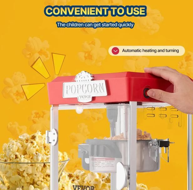 đż Vevor Popcorn Maker im Kino-Stil inkl. 3 Schaufeln fĂŒr 53,99⏠(statt 65âŹ) đż Vevor Popcorn Maker im Kino Stil inkl. 3 Schaufeln fĂŒr 53,99⏠(statt 65âŹ)