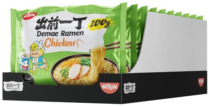 🍜 40x Nissin Demae Ramen Chicken Instant-Nudeln ab 25,74€ (statt 40€) 🍜 40x Nissin Demae Ramen Chicken Instant Nudeln ab 25,74€ (statt 40€)