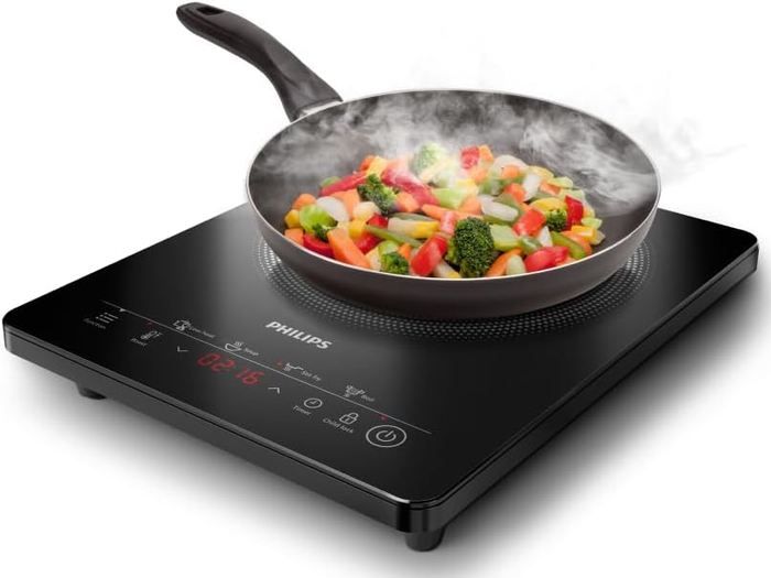 🍳 Philips HD5830/90 Induktionskochfeld 3000 mit 2.000W für 46,99€ (statt 62€)