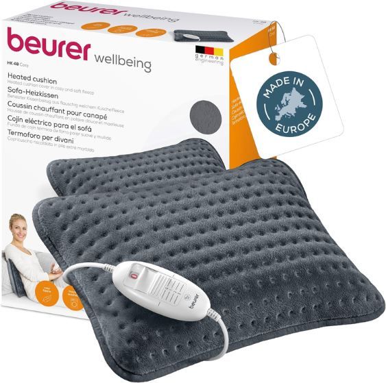 🛋️ Beurer HK 48 Cosy Sofa-Heizkissen, 40x30cm für 29,99€ (statt 36€)