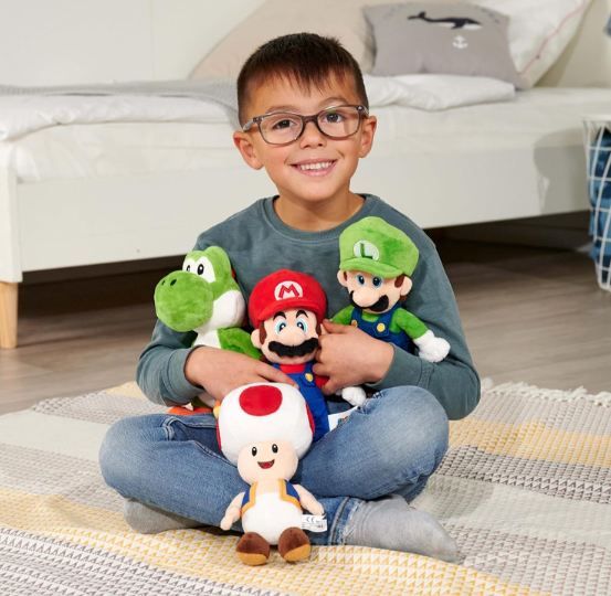 🍄 Simba Super Mario Toad Plüschfigur, 20cm für 5,99€ (statt 12€)