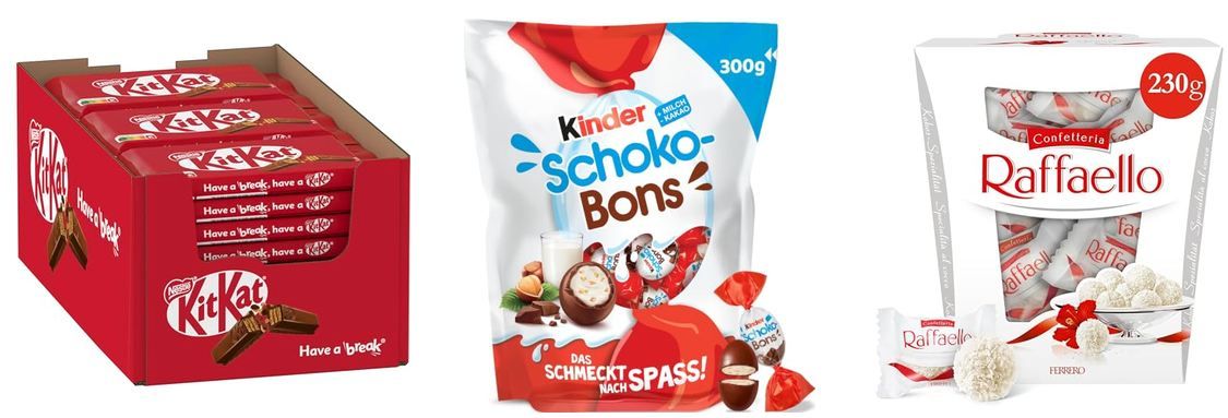 KNALLER! 🍫 Amazon: 4 für 3 auf Snacks, Süßigkeiten, Drinks & mehr + 5% Extra möglich! KNALLER! 🍫 Amazon: 4 für 3 auf Snacks, Süßigkeiten, Drinks & mehr + 5% Extra möglich!