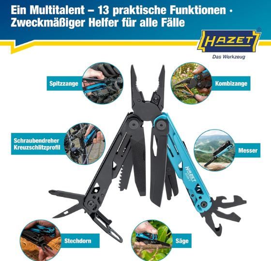 🛠️ Hazet 2159-1 13-in-1 Multitool für 33,61€ (statt 42€) 🛠️ Hazet 2159 1 13 in 1 Multitool für 33,61€ (statt 42€)