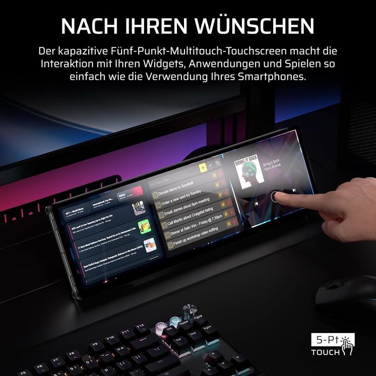 🖥️ Corsair Xeneon Edge 14,5 🖥️ Corsair Xeneon Edge 14,5 2K LCD Touchscreen für 209,90€ (statt 260€)