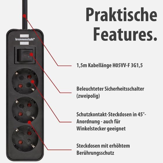 🔌 Brennenstuhl Ecolor 3-Fach Steckdosenleiste für 5,81€ (statt 12€) 🔌 Brennenstuhl Ecolor 3 Fach Steckdosenleiste für 5,81€ (statt 12€)