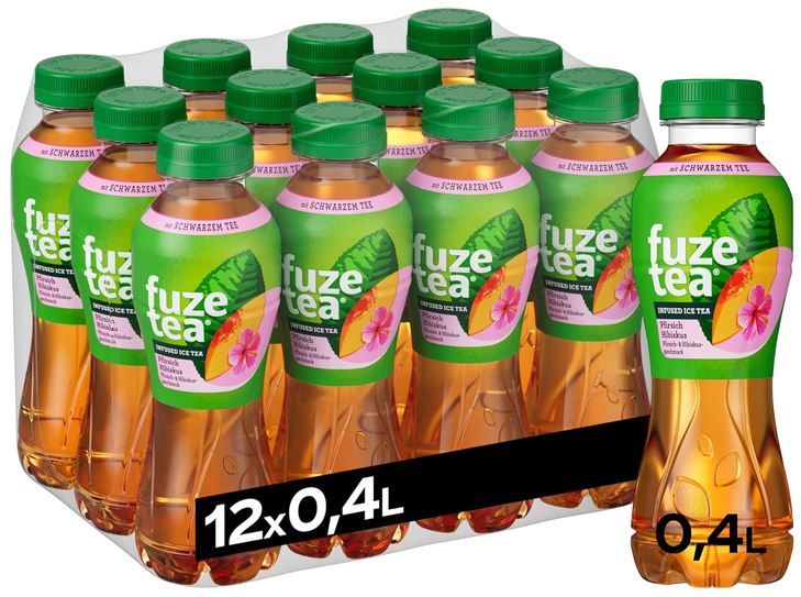 đč 12er Pack Fuze Tea Schwarzer Tee Pfirsich Hibiskus ab 9,49⏠(statt 15âŹ) - 0,79âŹ/Flasche đč 12er Pack Fuze Tea Schwarzer Tee Pfirsich Hibiskus ab 9,49⏠(statt 15âŹ) 0,79âŹ/Flasche