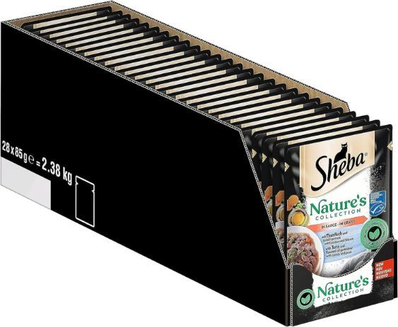 🐟 28er Pack Sheba Nature's Collection in Sauce mit Thunfisch ab 11,34€ (statt 17€) 🐟 28er Pack Sheba Natures Collection in Sauce mit Thunfisch ab 11,34€ (statt 17€)