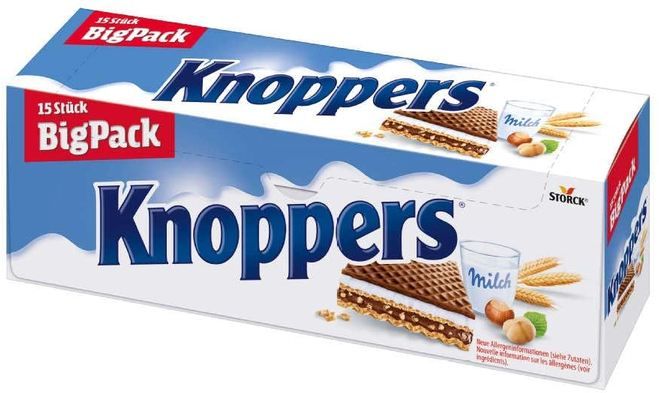 1,5kg 🍫 4 x 15er Pack Knoppers Big Spender ab 9,77€ (statt 14€) 1,5kg 🍫 4 x 15er Pack Knoppers Big Spender ab 9,77€ (statt 14€)