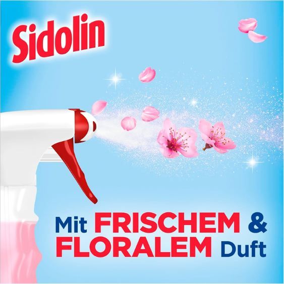 đȘ 4x Sidolin Streifenfrei All-in-1 Glasreiniger KirschblĂŒte ab 5,40⏠(statt 8âŹ) đȘ 4x Sidolin Streifenfrei All in 1 Glasreiniger KirschblĂŒte ab 5,40⏠(statt 8âŹ)
