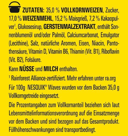 1,32kg 🥣 4x Nestlé Nesquik Choco Waves Knusper-Frühstück ab 9,26€ (statt 16€) 1,32kg 🥣 4x Nestlé Nesquik Choco Waves Knusper Frühstück ab 9,26€ (statt 16€)