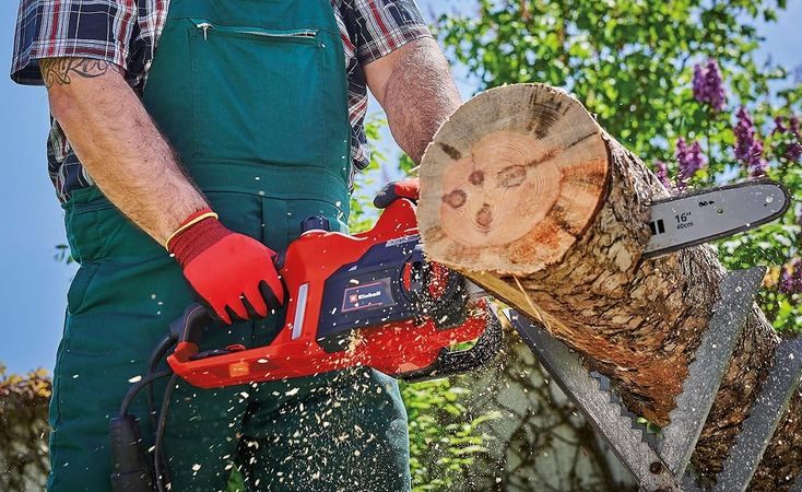 🪚 Einhell GC EC 2040 Elektro Kettensäge, 37,5cm für 68€ (statt 80€)