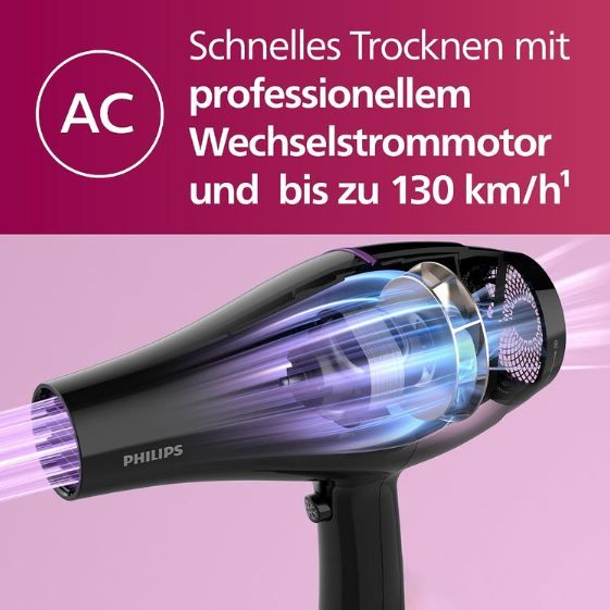 🪮 Philips DryCare Pro Haartrockner mit Ionen Technologie für 34,99€ (statt 40€)