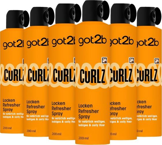 👱🏻♀️ 6er Pack got2b Curlz Locken Refresher Spray ab 21€ (statt 36€) 👱🏻♀️ 6er Pack got2b Curlz Locken Refresher Spray ab 21€ (statt 36€)